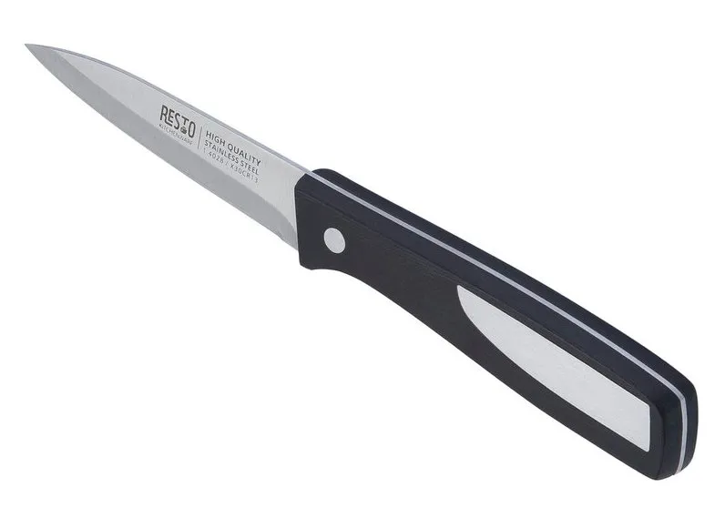 Cuțit pentru curățarea legumelor RESTO 95324, Negru