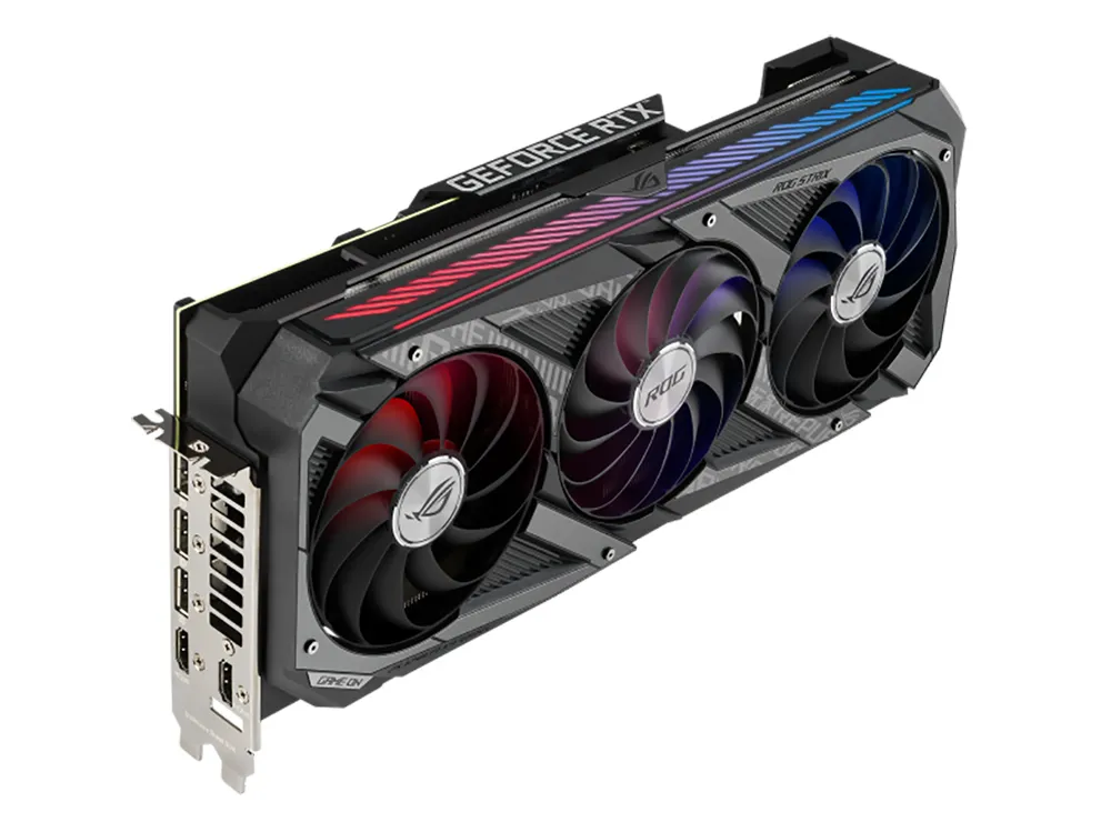 Placă Video ASUS ROG-STRIX-RTX3070TI-O8G-GAMING,  8GB GDDR6X 256bit