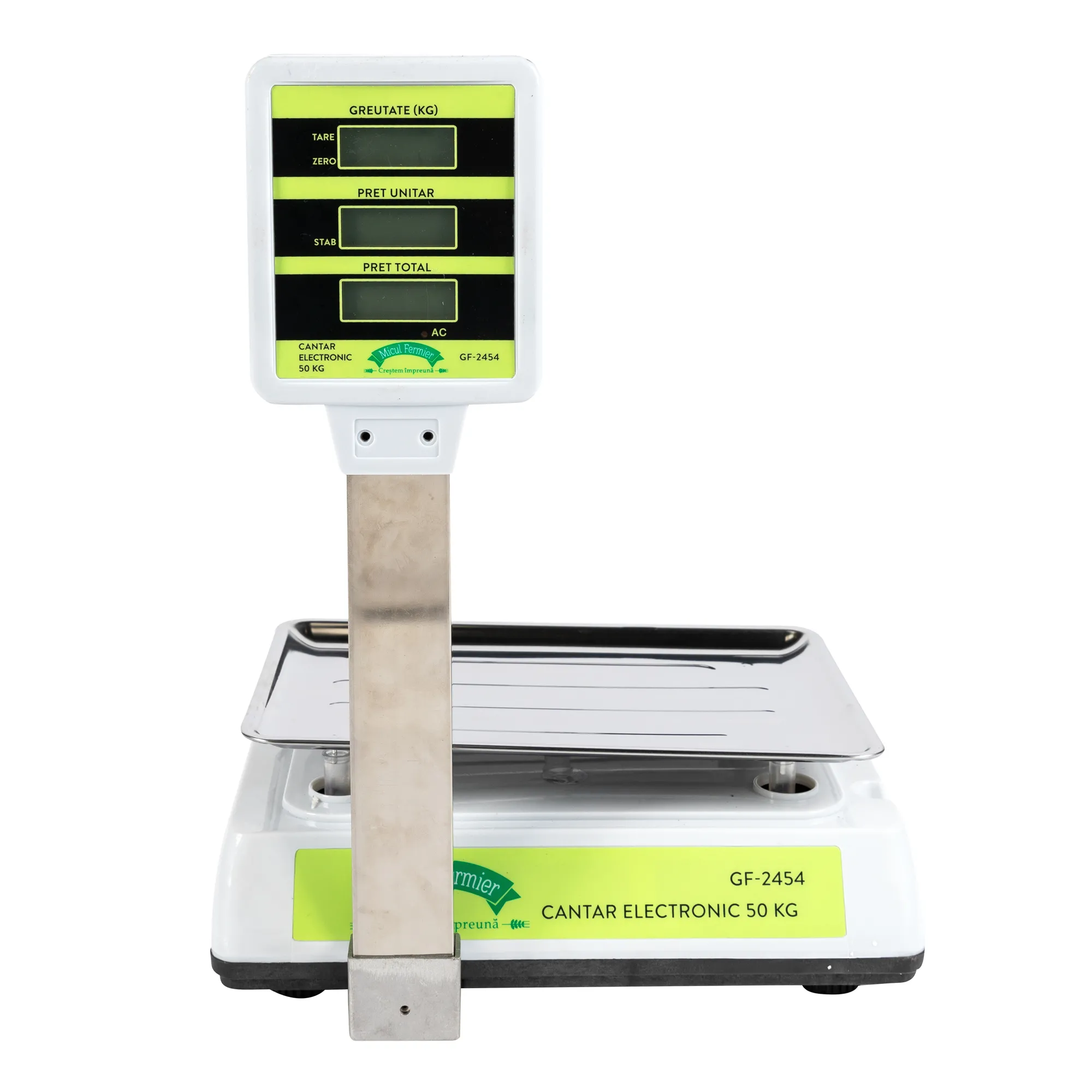 Cantar electronic Micul Fermier 50 Kg cu baterii 4 4Ah