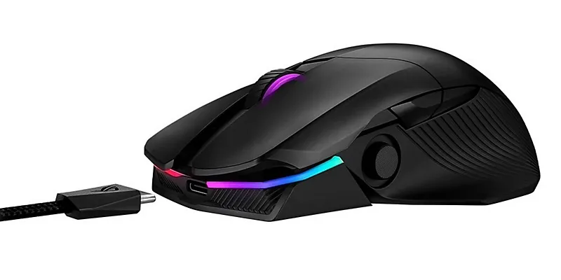 Игровая мышь ASUS ROG Chakram Core, Чёрный