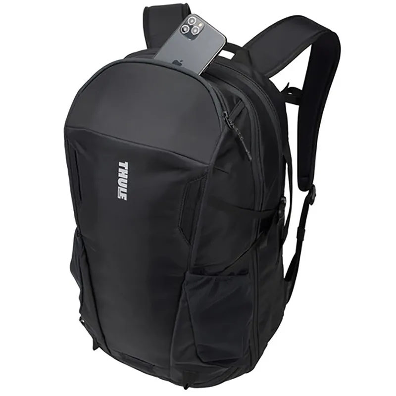 Rucsac de călătorie THULE EnRoute, 15.6", Nailon 330D mini ripstop, poliester 600D, Negru
