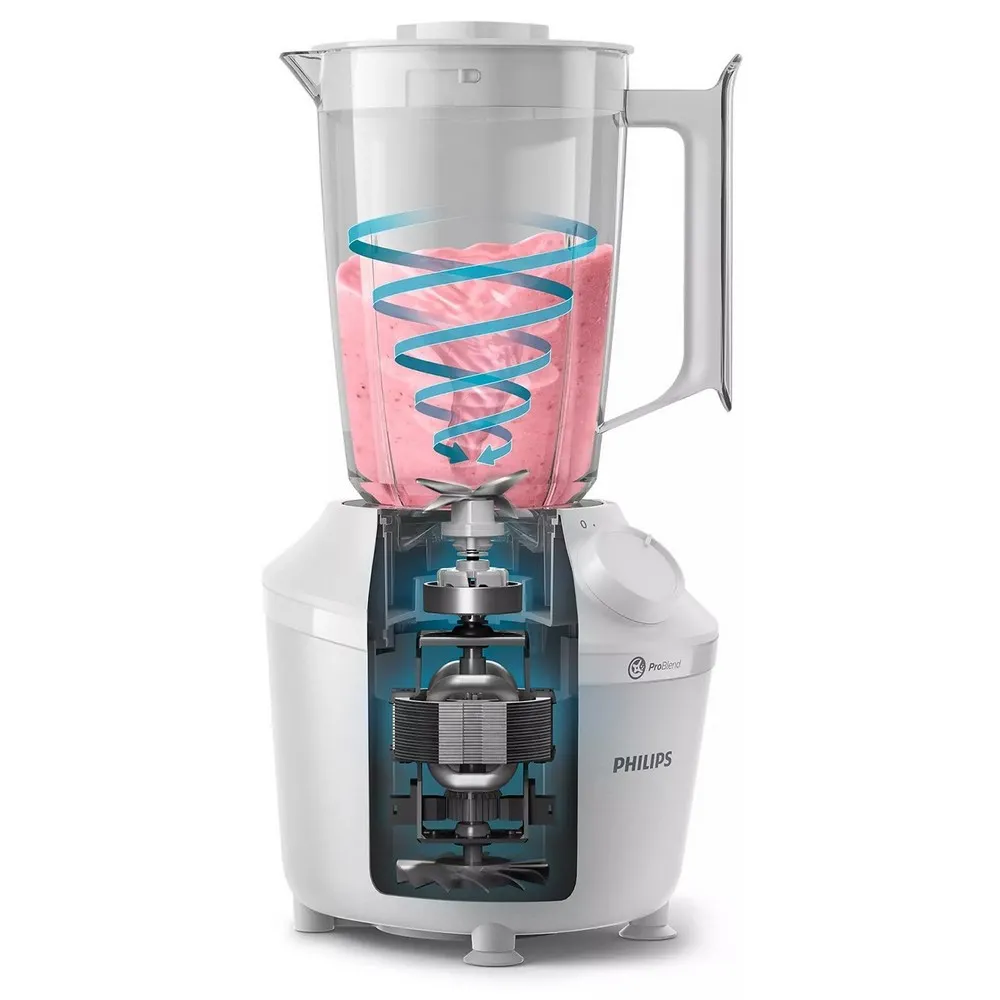 Blender staționar PHILIPS HR2041/17, Alb