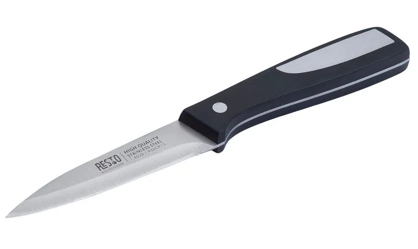 Cuțit pentru curățarea legumelor RESTO 95324, Negru