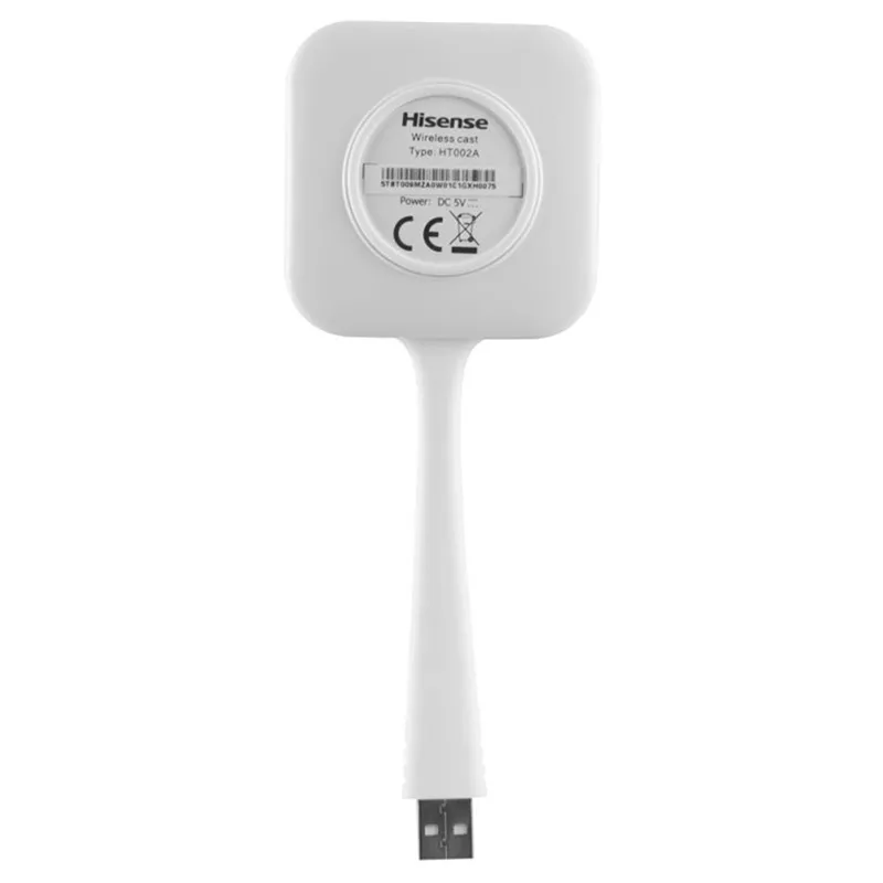 Transmițător de ecran fără fir Hisense HT002A, Alb