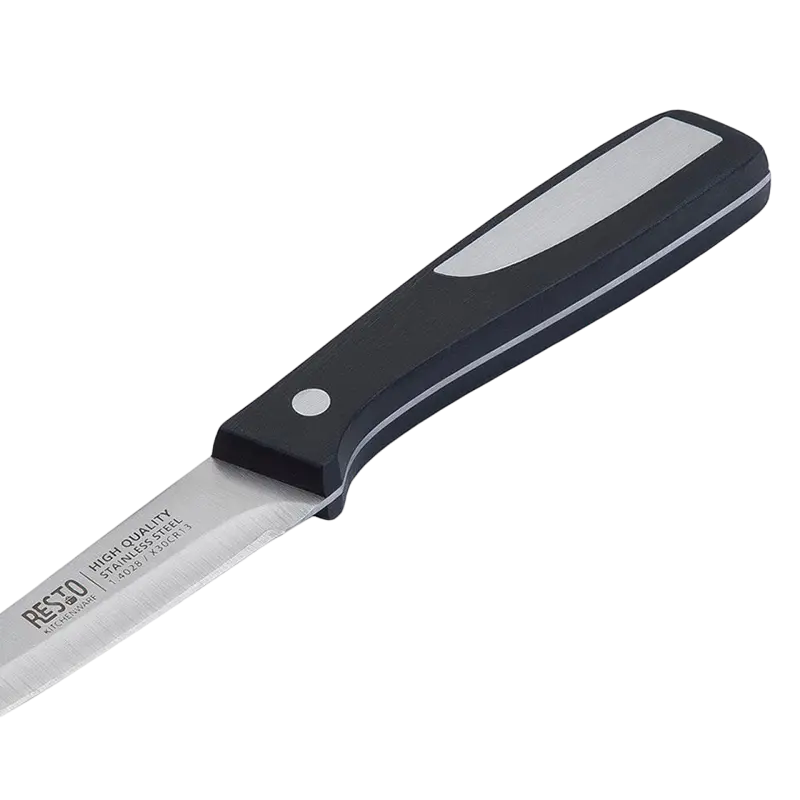 Cuțit pentru curățarea legumelor RESTO 95324, Negru