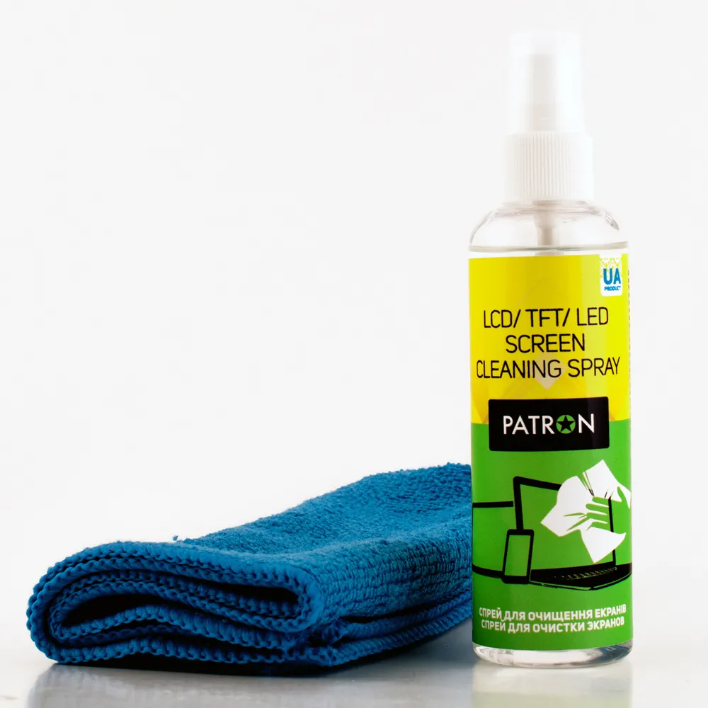 Set de curățare Patron F3-017, pentru ecrane LCD/LED 