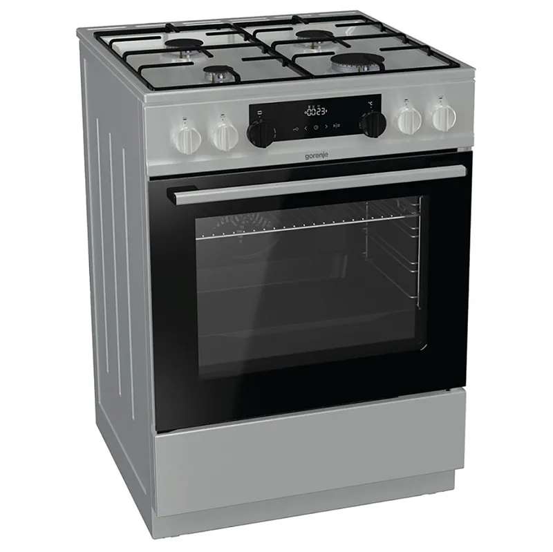 Aragaz Mixt Gorenje KS 635 X, Oțel inoxidabil