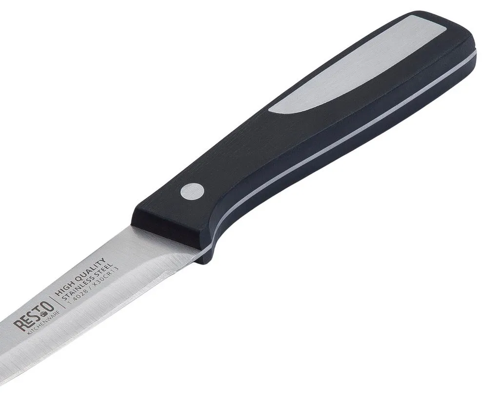 Cuțit pentru curățarea legumelor RESTO 95324, Negru