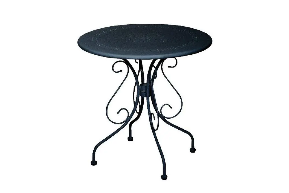 Masa de metal Moka (Negru)