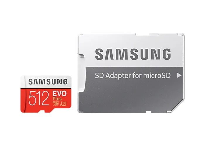 Карта памяти Samsung EVO Plus MicroSD, 512Гб (MB-MC512HA/RU)
