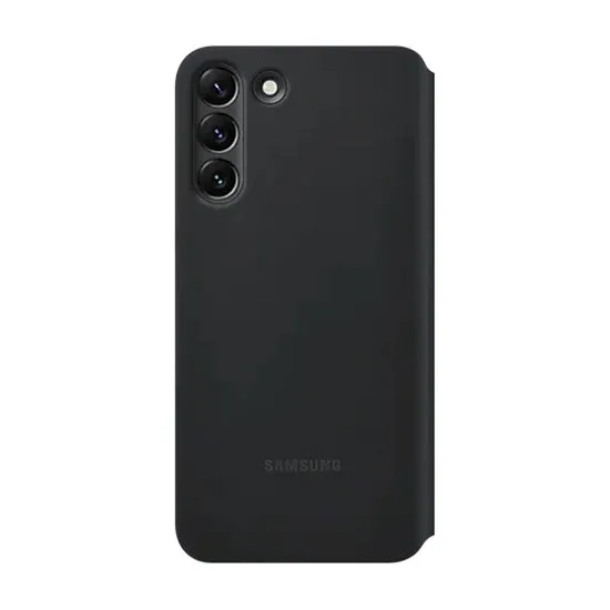 Husă tip carte Samsung Smart Clear View Cover for Galaxy S22+, Negru