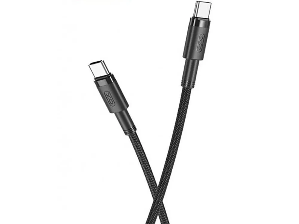 Type-C to Type-C Cable XO, 1.5m 100W, NB-Q199, Black