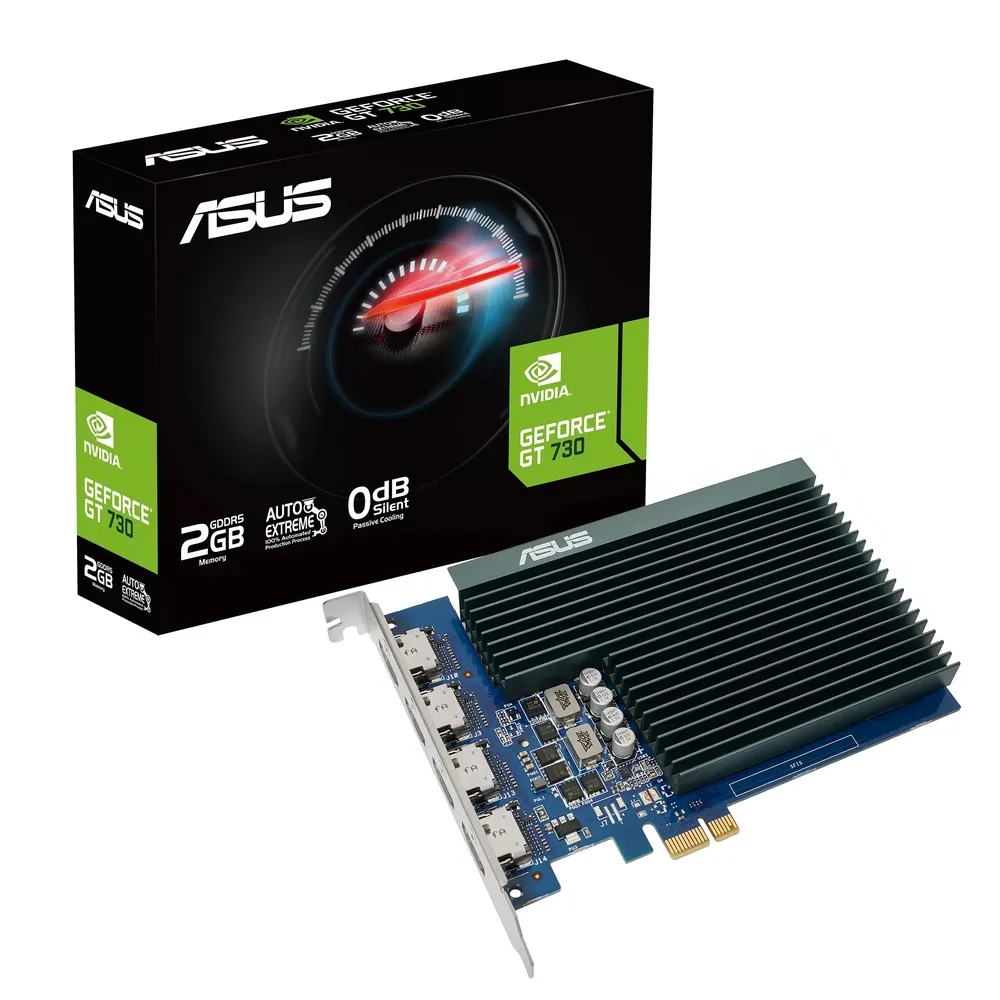 Видеокарта ASUS GT730-4H-SL-2GD5,  2ГБ GDDR5 64бит