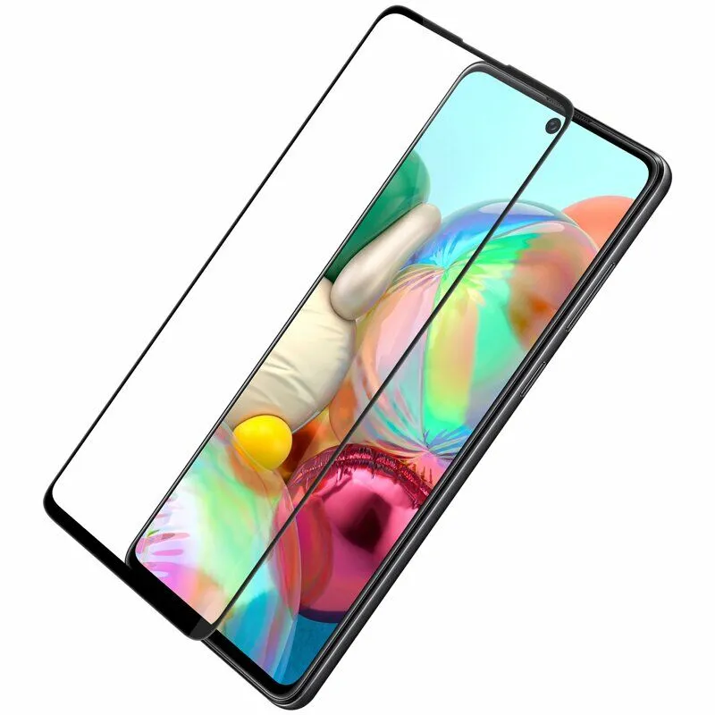 Защитное стекло Nillkin Galaxy A71/Note 10 Lite/M51 - 3D CP+Max -Tmp.Glass, Чёрный