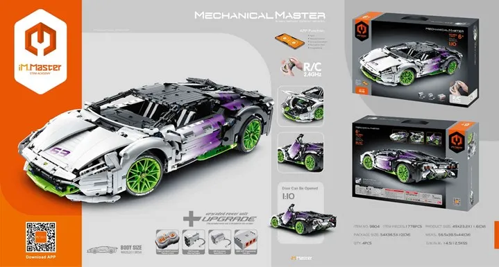 Constructor cu telecomandă iM.Master Drift Racing Car
