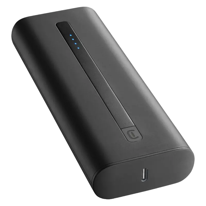 Power Bank Cellularline 20000mAh, PD Thunder, Black