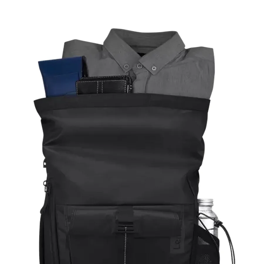 Rucsac zilnic Lenovo Commuter, 15.6", Textil, Negru