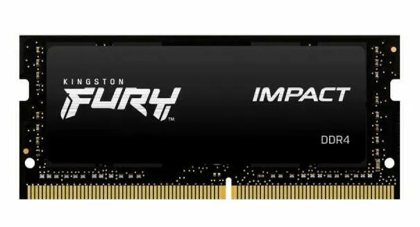 Оперативная память Kingston FURY Impact, DDR4 SDRAM, 3200 МГц, 16Гб, KF432S20IB1/16