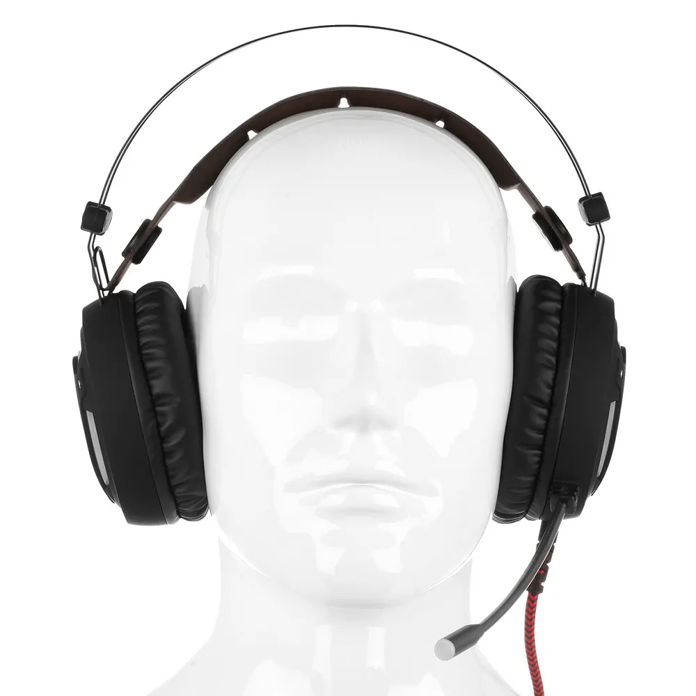 Căști gaming QUMO Atlantis, USB, Negru