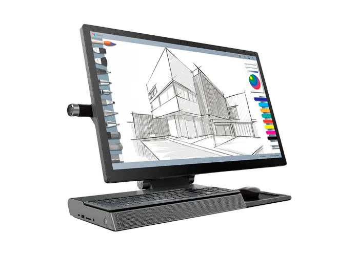 Computer All-in-One Lenovo Yoga A940-27ICB, 27", Intel Core i7-9700, 32GB/512GB, Windows 10 Pro, Gri