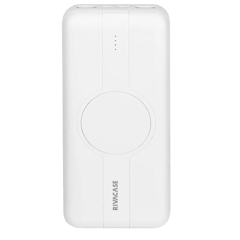 Acumulator extern Rivacase VA2602, 20000 mAh, Alb