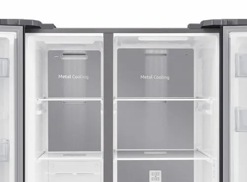 Frigider Samsung RS62R50314G/UA, Auriu