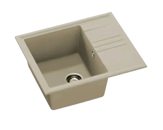 Кухонная мойка SanDonna Alina 590  (Бежевый)