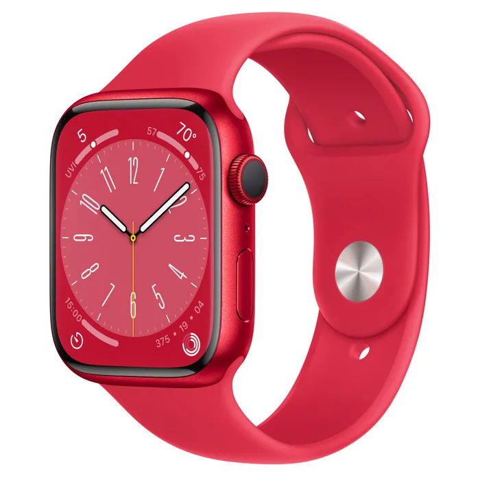 Ceas inteligent Apple Watch Series 8 GPS, 45mm, Roșu