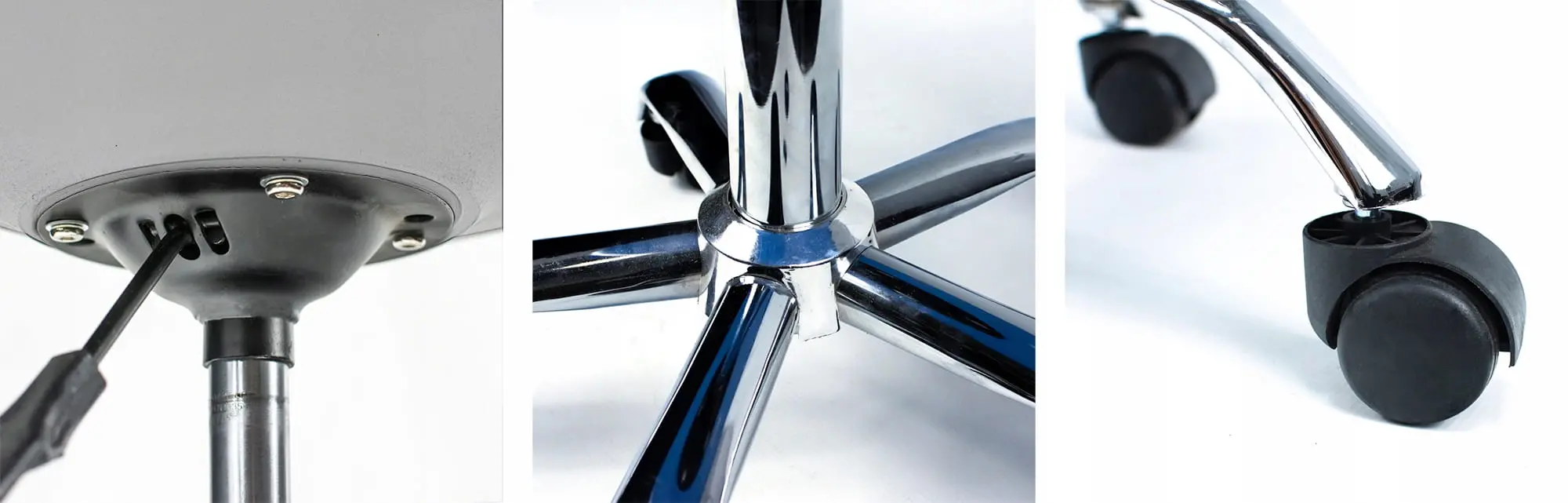 Scaun JUMI IGER (alb-negru)