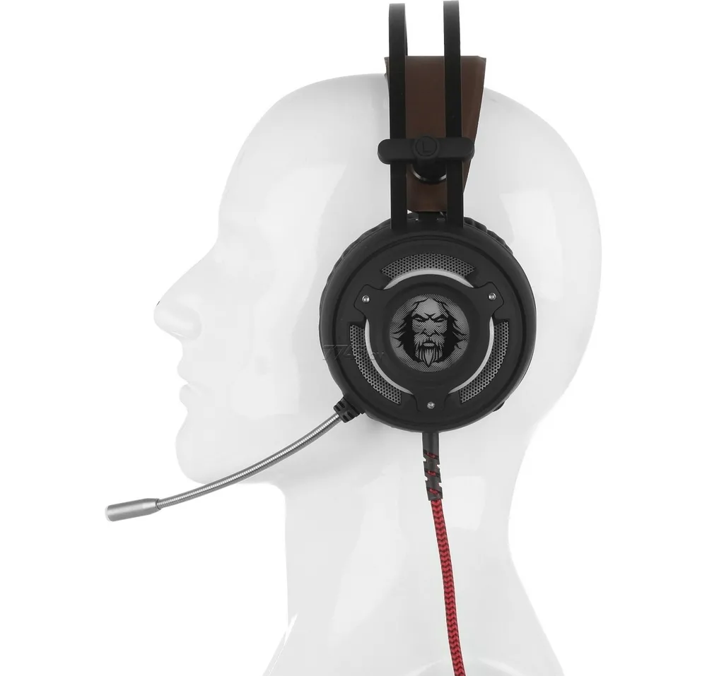 Căști gaming QUMO Atlantis, USB, Negru