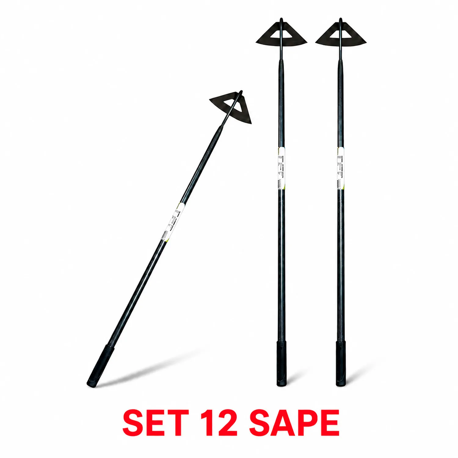 Tik Tok Sapa cu coada metalica otel 1600x210mm PRET SET 12 buc
