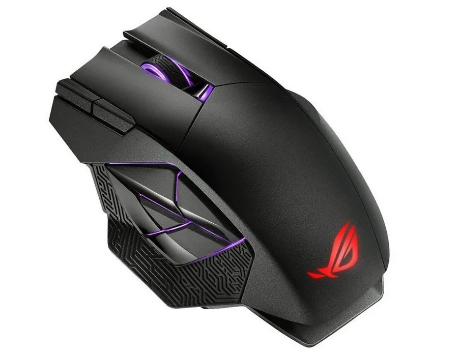 Игровая мышь ASUS ROG Spatha X, Чёрный