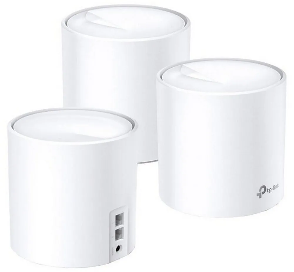Домашняя Mesh Wi-Fi система TP-LINK Deco X20 (3-pack), Белый