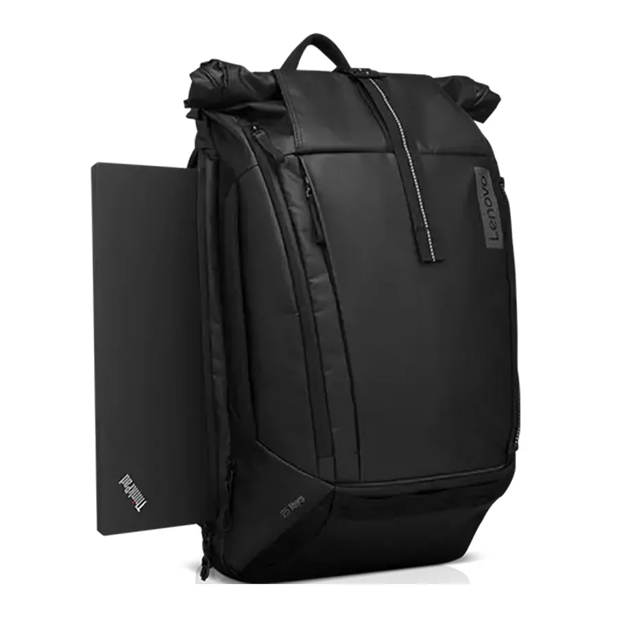 Rucsac zilnic Lenovo Commuter, 15.6", Textil, Negru