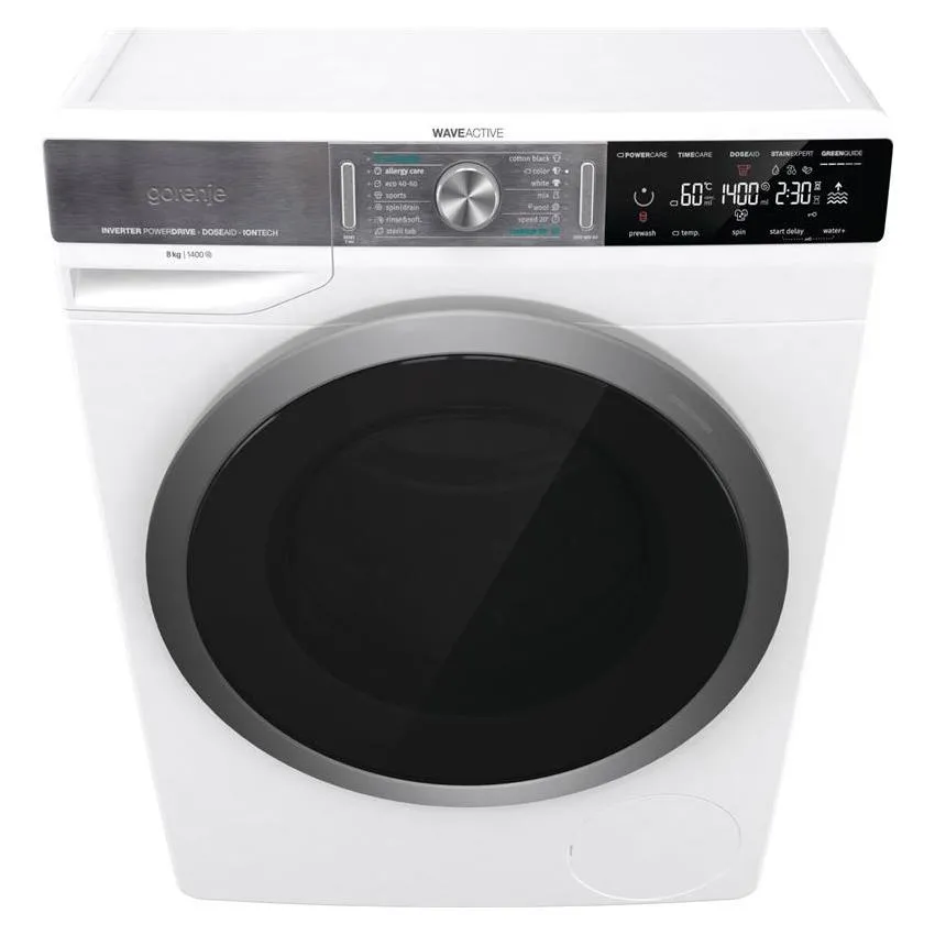 Mașină de spălat Gorenje WS 846 LN, 8kg, Alb