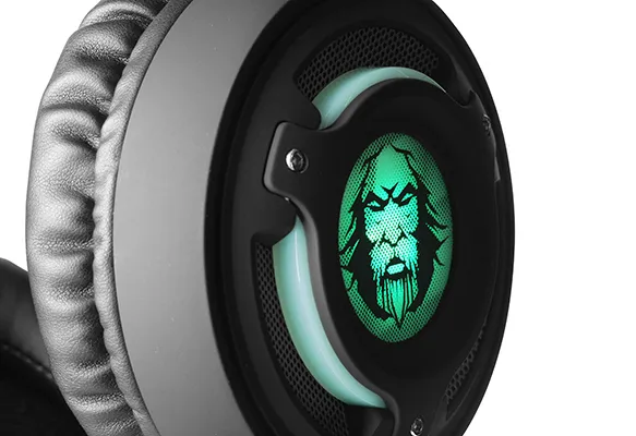 Căști gaming QUMO Atlantis, USB, Negru