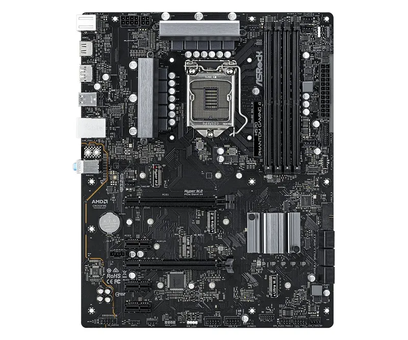 Материнская плата ASRock H570 PHANTOM GAMING 4, LGA1200, Intel H570, ATX