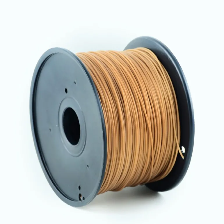 Filament pentru imprimantă 3D Gembird 3DP-PLA3-01-GL, PLA, Auriu, 3.0 mm, 1 kg