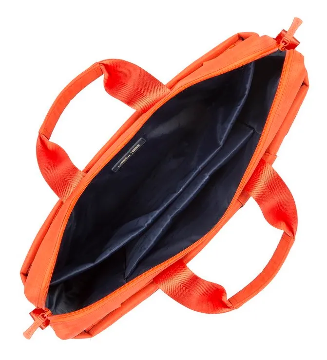 Geantă pentru Laptop RivaCase Biscayne, 15.6", Poliester, Portocaliu