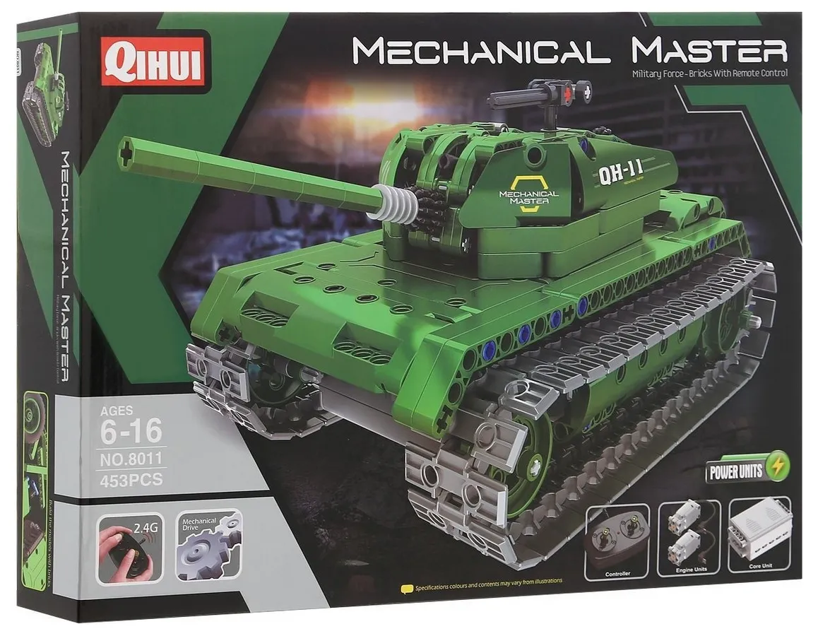 Constructor cu telecomandă XTech 2 Tanks