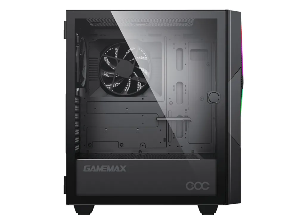 Carcasă PC Gamemax Typhoon COC, Midi-Tower, ATX, Negru