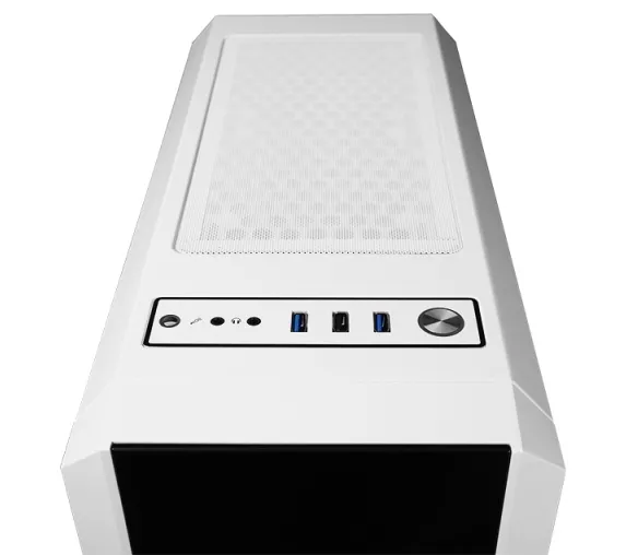 Carcasă PC Chieftec GL-03W-OP, Midi-Tower, ATX, Alb