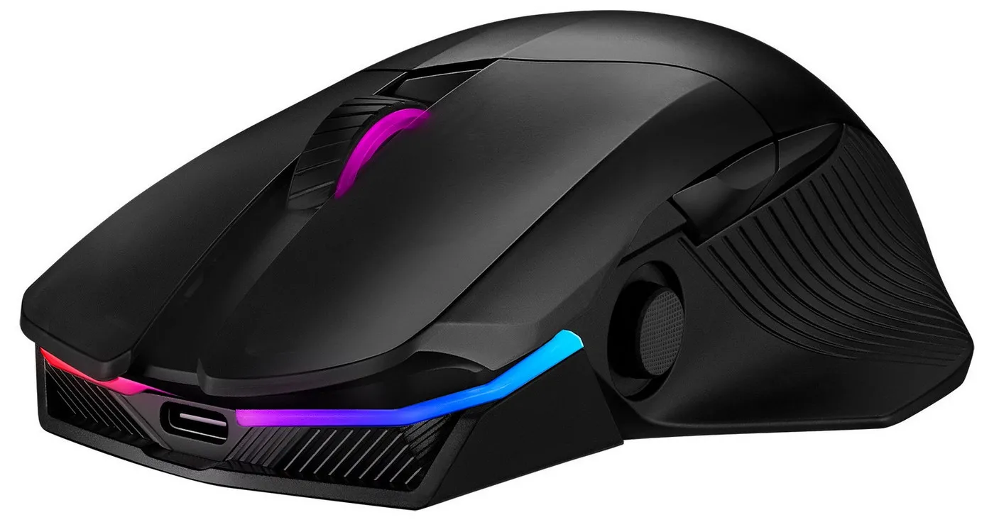 Игровая мышь ASUS ROG Chakram, Чёрный
