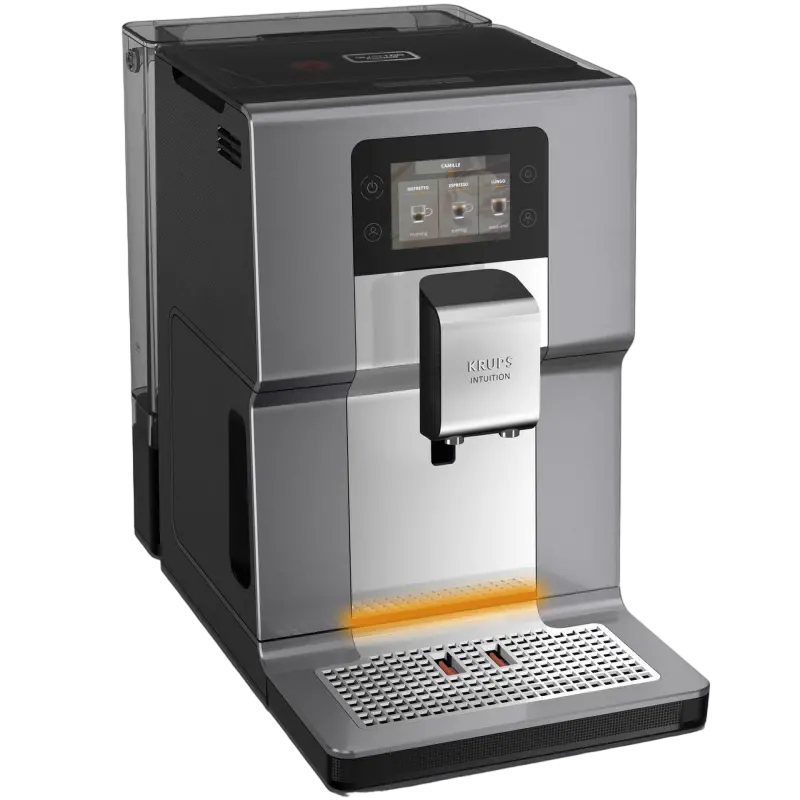 Кофемашина Krups EA875E10, Серебристый