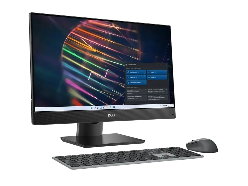 Моноблок DELL OptiPlex 5400, 23,8", Intel Core i5-12500, 8Гб/256Гб, Linux Ubuntu, Чёрный