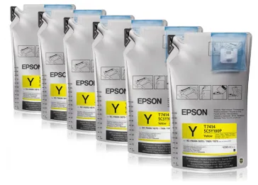 SALE__Ink Cartridge Epson UltraChrome DS Yellow T741400 (1Lx6packs)