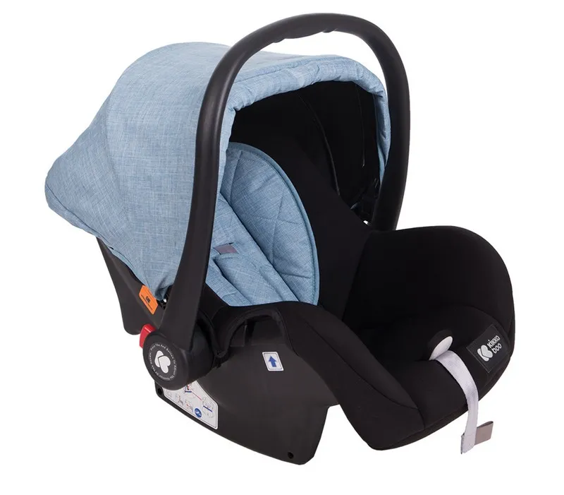 Scaun auto 3-în-1 Kikka Boo Amaia, Grupa 0+ (0-13 kg), Albastru