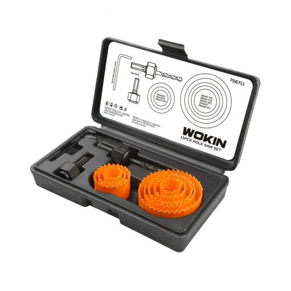 Набор из 11 кольцевых сердечников WOKIN для дерево, тусклый 19 мм - 64 мм | В25 мм