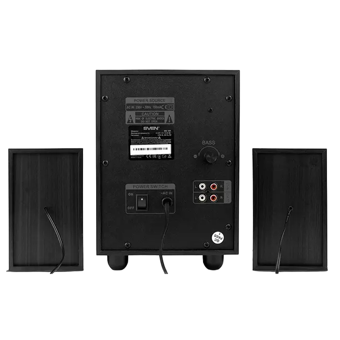 Boxe pentru calculator 2.1 SVEN MS-150, Negru