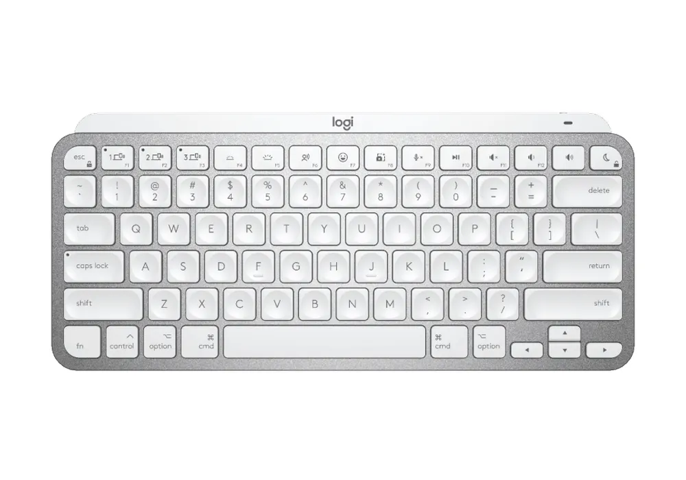 Клавиатура Logitech MX Keys Mini for Mac, Беспроводное, Серебристый